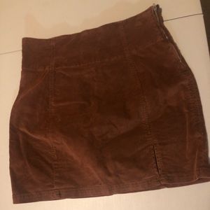 Free People corduroy skirt size 12